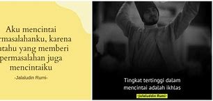 Kata Bijak Jalaludin Rumi Tentang Cinta